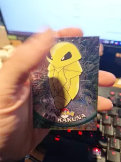 Kakuna #14 Pokemon Topps Chrome Spectra Holo Foil TV Animation NM Vintage - Image 5