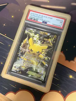Pokemon Pikachu EX XY124 XY Promo PSA 1 - Image 1