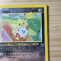 Pokemon TCG Togepi Reverse Holo Southern Islands HP (DMG) - DOUBLE SWIRL 💫 - Image 4