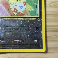 Pokemon TCG Togepi Reverse Holo Southern Islands HP (DMG) - DOUBLE SWIRL 💫 - Image 5