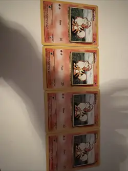 Pokemon Base Set Growlithe 28/102 NM/LP Lot of 4 for price of 1!! - Image 1