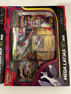 2x Pokemon TCG: Mega Latias ex Box Mega Evolutions-Destined Rivals Damaged Boxes - Image 4