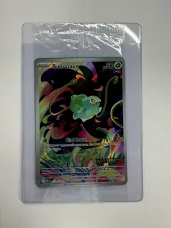 Pokemon TCG Bulbasaur #133/132 STAMPED Mega Evolution Promo Sealed - Image 1
