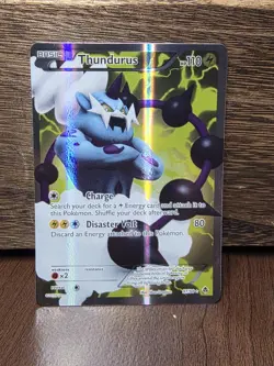 Pokemon TCG Thundurus BW - Emerging Powers 97/98 Holo Full Art Near Mint - Image 1