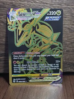 TCG Pokemon Rayquaza VMAX (Secret) TG29/TG30 Silver Tempest Trainer Gallery NM - Image 1
