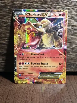 Pokemon TCG Charizard-EX Generations 11/83 Holo Holo Rare EX NM - Image 1