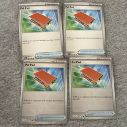 Pal Pad 182/198 Scarlet & Violet 2x Reverse Holo + 2x Common Pokemon TCG - Image 1