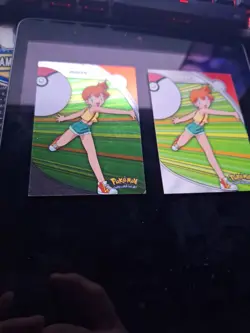 Misty #HV7 - Pokemon Topps Heroes & Villains - Holo - Blue Logo - TV Animation - - Image 1