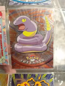 Ekans #23 Pokemon Topps Chrome Series 1 Holo Foil 2000 NM Vintage - Image 1