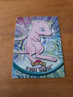 2000 Topps Pokemon TV Animation Edition Series 3 Non Holo #151 Mew - Image 1