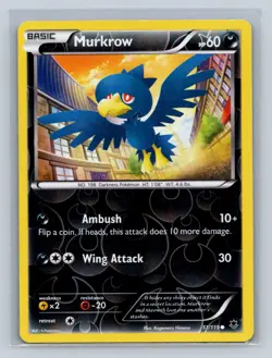 Pokemon TCG - Phantom Forces - Murkrow - 51/119 - Reverse Holo - Image 1