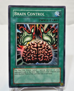 Brain Control TLM-EN038 Super Rare 1st Edition Yugioh 7987 - Image 1