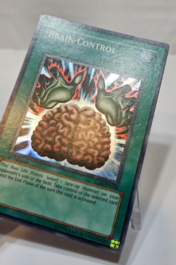 Brain Control TLM-EN038 Super Rare 1st Edition Yugioh 7987 - Image 3