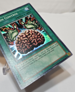 Brain Control TLM-EN038 Super Rare 1st Edition Yugioh 7987 - Image 5