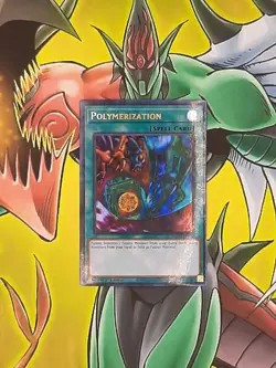 Yu-Gi-Oh! Polymerization HAC1-EN022 Duel Terminal Ultra Rare 1st Ed NM - Image 1