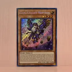 YuGiOh! Gem-Knight Nepyrim (Secret Rare) BLMM-EN021 Battles of Legend 1st Ed NM - Image 2