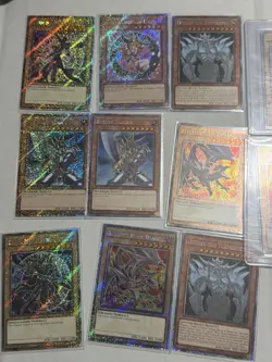 YU-GI-OH! Rarity Collection 4 Stampede Secret Rare+ Holos Full Tin & Cards Shown - Image 3