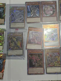 YU-GI-OH! Rarity Collection 4 Stampede Secret Rare+ Holos Full Tin & Cards Shown - Image 5