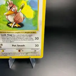 Farfetch'd 027/102 Base Set (Shadowless) Vintage Pokemon Card WOTC | LP-MP - Image 4