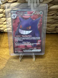 Pokemon TCG Gengar EX Temporal Forces Ultra Rare Card 193/162 Scarlet & Violet - Image 1