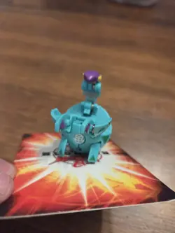 Bakugan Ventus Mantris B2 550G Battle Brawlers 2" Green Opens Shuts No Card - Image 5