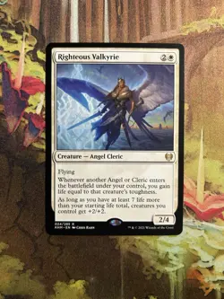 Righteous Valkyrie - Near Mint MTG Kaldheim - Image 1