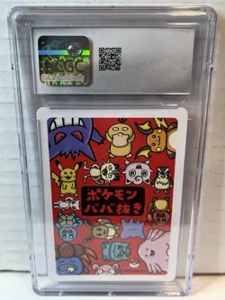 2019 POKEMON PLAYING CARDS JAPANESE PSYDUCK OLD MAID CGC 10 GEM MINT - Image 2