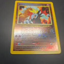 Entei Black Star WOTC Movie Promo 34 Reverse Holo Pokemon Card NM - Image 3