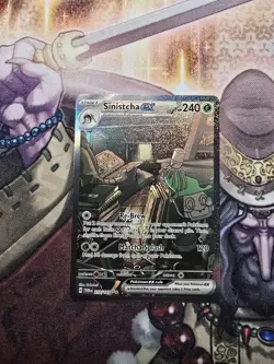 Pokemon Cards Sinistcha ex 210/167 Illustration Rare Twilight Masquerade - (NM) - Image 1