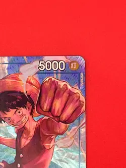 One Piece Card Game The Best Premium P-055 (Full Art Foil) Monkey D. Luffy - Image 5