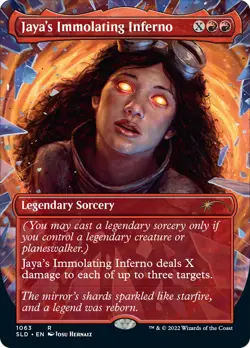 Jaya's Immolating Inferno (Secret Lair) FOIL Promo NM Sorcery Rare CARD ABUGames - Image 1