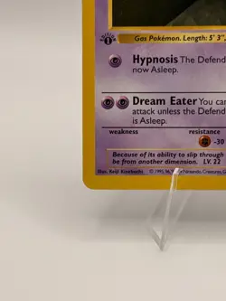 Pokemon TCG Haunter Base Set, 1st Edition Shadowless Card 29/102 - Image 5