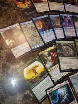 18 Card Lot MTG Lord Of The Rings Rare Uncommon Common Unplayed Frodo Sam Pippen - Image 3