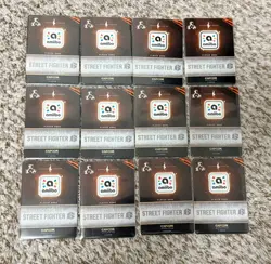 12 - Street Fighter 6 Booster Pack Amiibo Cards Capcom Sagat - M.Bison - Cammy - Image 2