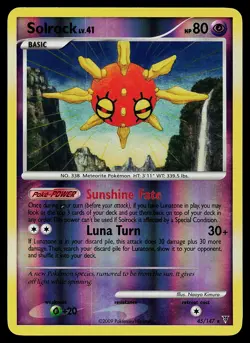 Pokemon Card - Solrock Supreme Victors 45/147 Reverse Holo - Image 1