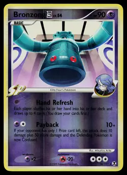 Pokemon Card - Bronzong E4 Rising Rivals 16/111 Reverse Holo - Image 1