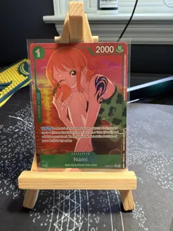 Nami EB02-017 Alternate Art Anime 25th Collection One Piece Card English - Image 1