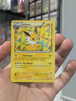 Pokemon Card 2013 JOLTEON BW91 Rare Holo Black Star Promo Black & White NM - Image 2