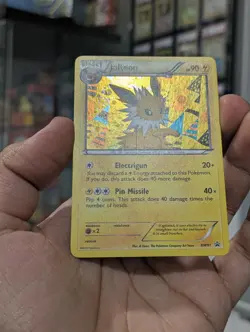 Pokemon Card 2013 JOLTEON BW91 Rare Holo Black Star Promo Black & White NM - Image 3