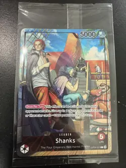 Shanks (2025 PSA Magazine Promo) OP09-001 (SEALED) Promotion Card Foil - Image 3