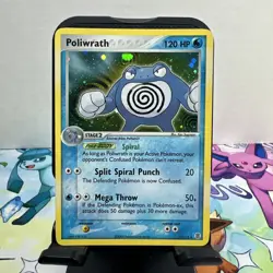 Poliwrath 11/112 EX FireRed & LeafGreen Holo Rare Pokemon Card TCG Holographic - Image 1