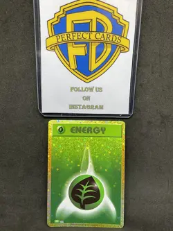 POKEMON GRASS ENERGY CLF GRA HOLO CARD GAME CLASSIC COLLECTION NM JAP - Image 1