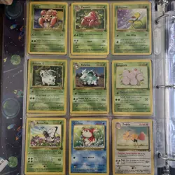 200+ Pokemon Cards - Binder Included- Pokemon Base Set Jungle Fossil Neo Genesis - Image 3