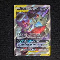 Pokemon Mega Sableye & Tyranitar GX Full Art Card 226/236 Unified Minds NM - Image 1