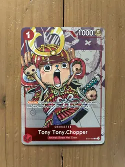Tony Tony.Chopper ST01-006 Alternate Art 25th Anniversary Promo Card Foil ⚓ - Image 1