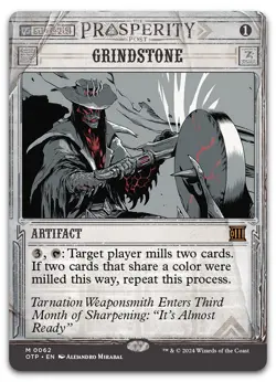 Grindstone #62 (NM) Thunder Junction OTP Magic MTG - Image 1
