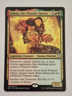 Jolene, the Plunder Queen ~ Commander: Streets of New Capenna [ NM ] [ MTG ] - Image 1