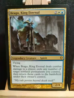 Brago, King Eternal - Conspiracy - Rare - NM to LP (See pics) MTG - Image 1