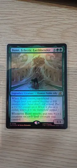 Bumi, Eclectic Earthbender | Foil | MTG | TLA | Near Mint | English EN - Image 1