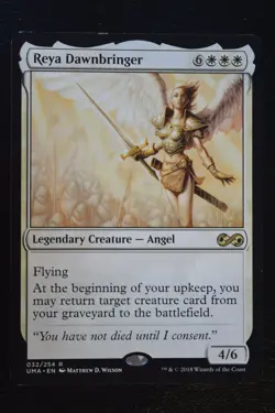 Magic The Gathering MTG REYA DAWNBRINGER Ultimate Masters LP Lightly Played - Image 1